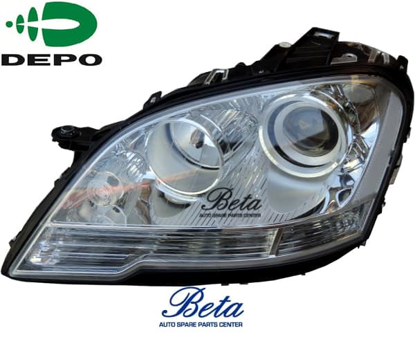 Left Side Headlamp Normal for Mercedes ML-Class W164 2009-2011 models, Part Number 1648206961 Left Side Headlamp Normal for Mercedes ML-Class W164 2009-2011 models, Part Number 1648206961